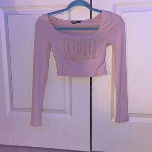 Nude pink SHEIN top